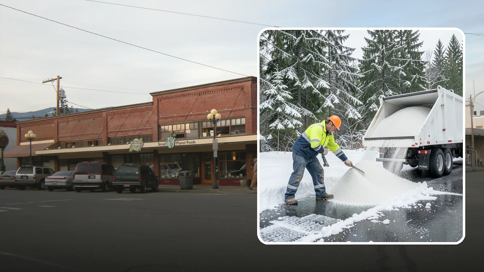 Bulk Salt Delivery in Sedro-Woolley, Skagit County, WA - Bulk salt delivery keeps your on-site supply stocked so crews never run short during a prolonged cold snap.