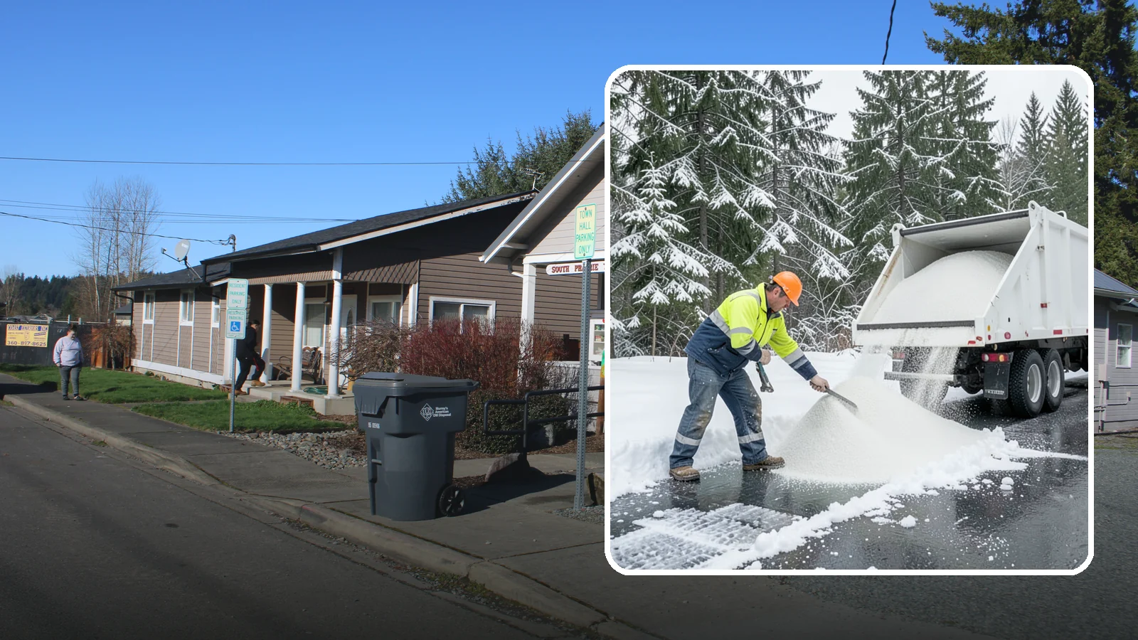 Bulk Salt Delivery in South Prairie, Pierce County, WA - Bulk salt delivery keeps your on-site supply stocked so crews never run short during a prolonged cold snap.