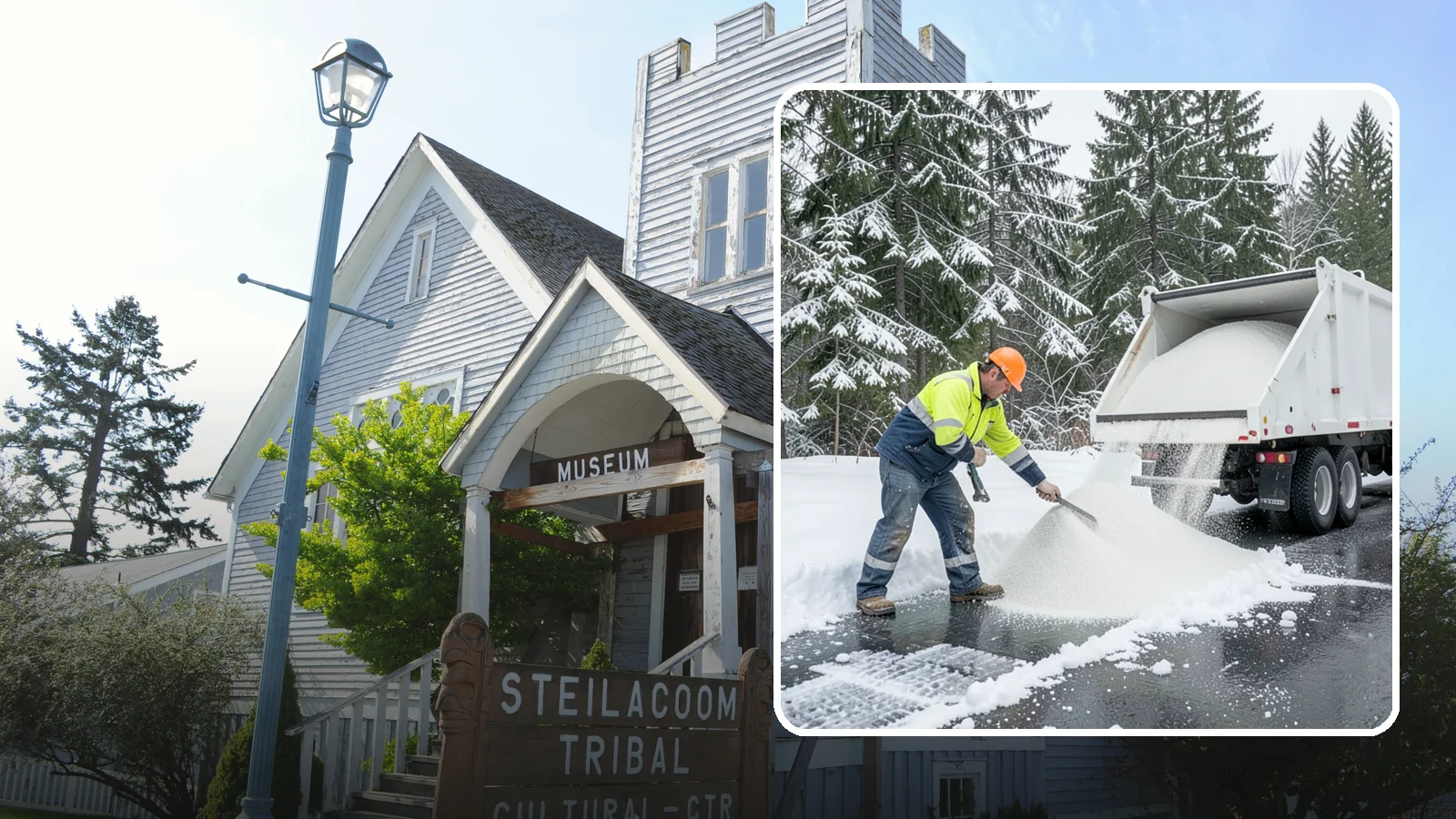 Bulk Salt Delivery in Steilacoom, Pierce County, WA - Bulk salt delivery keeps your on-site supply stocked so crews never run short during a prolonged cold snap.