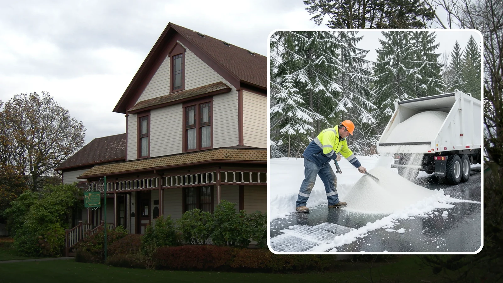 Bulk Salt Delivery in Sumner, Pierce County, WA - Bulk salt delivery keeps your on-site supply stocked so crews never run short during a prolonged cold snap.