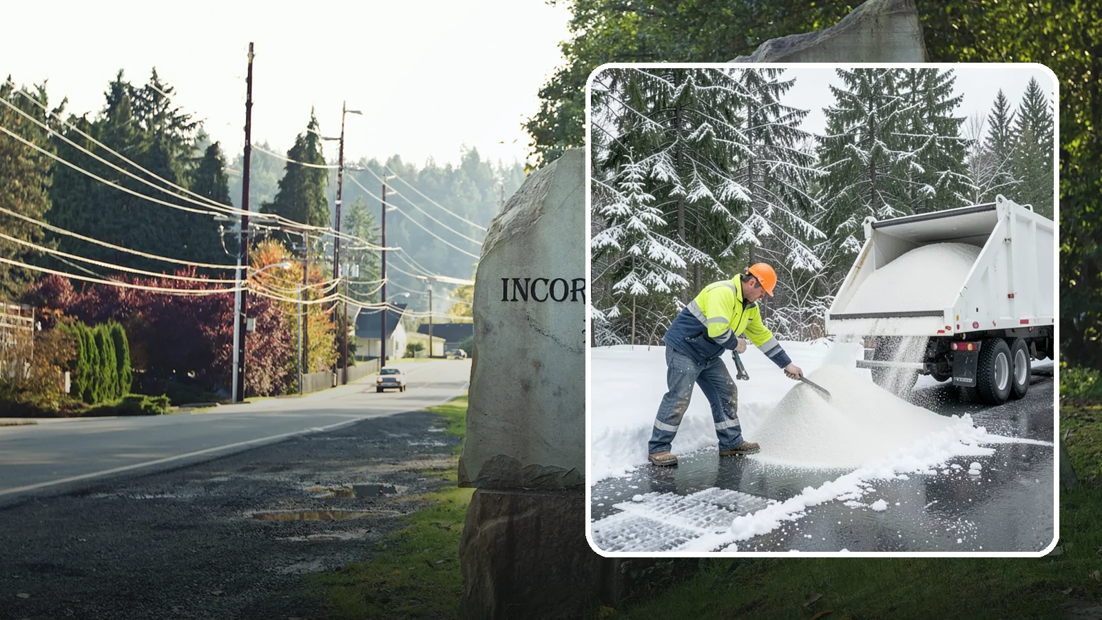 Bulk Salt Delivery in Wilkeson, Pierce County, WA - Bulk salt delivery keeps your on-site supply stocked so crews never run short during a prolonged cold snap.