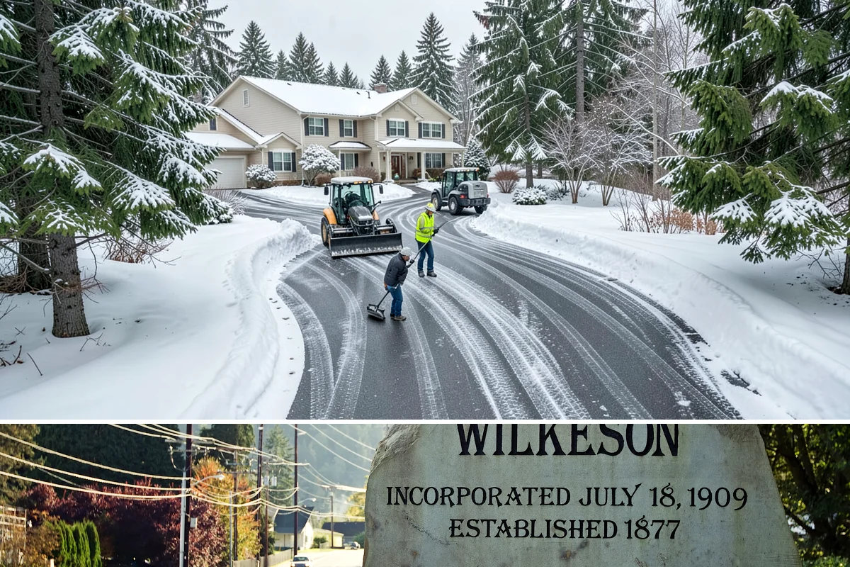 Bulk Salt Delivery in Wilkeson, Pierce County, WA - Bulk salt is best delivered in early fall and topped up through winter ahead of major cold events.