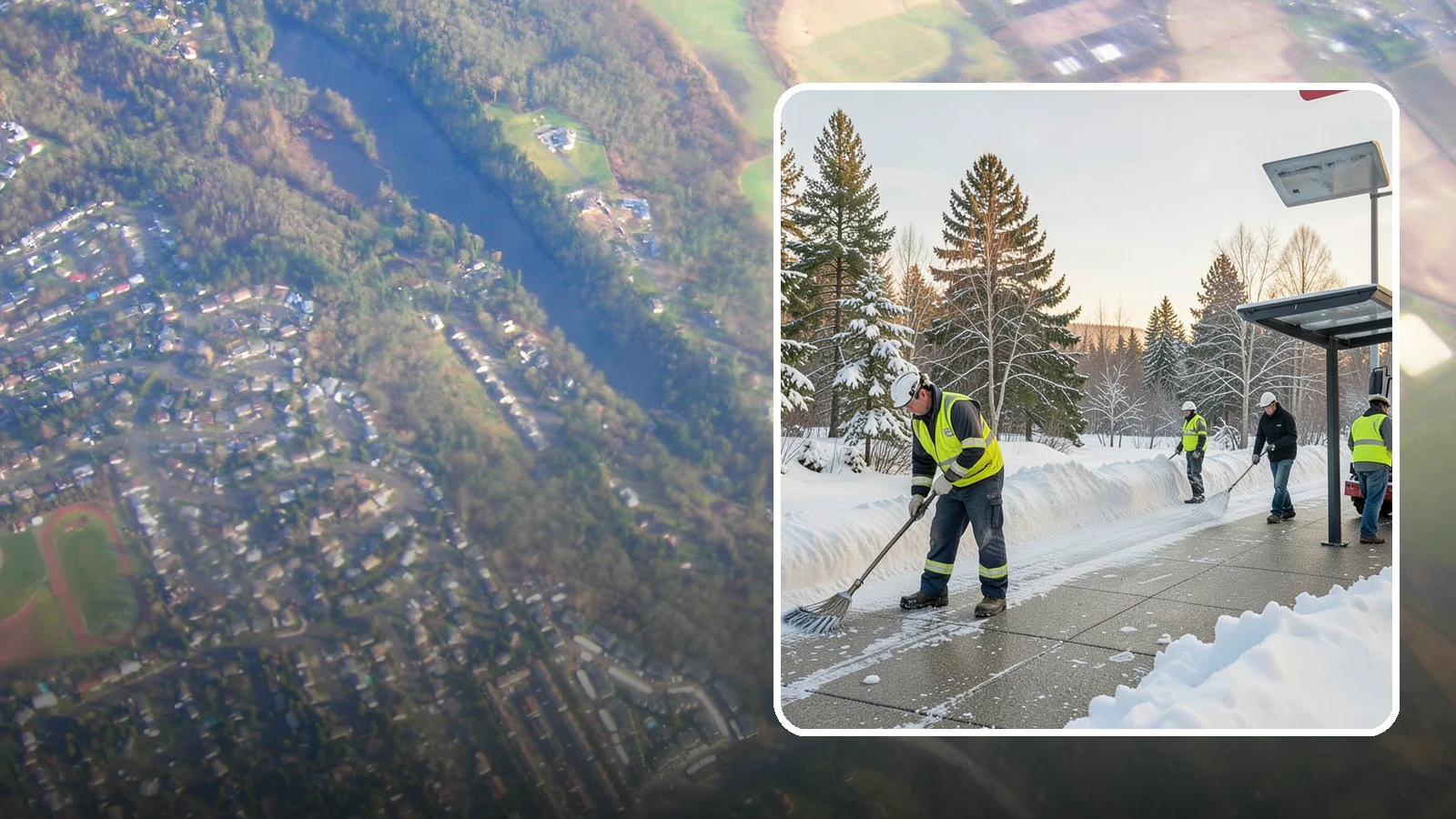 Bus Stop Clearing in Algona, King County, WA - We clear bus stops, shelters, and boarding pads so transit riders board safely during Western Washington snow and ice.