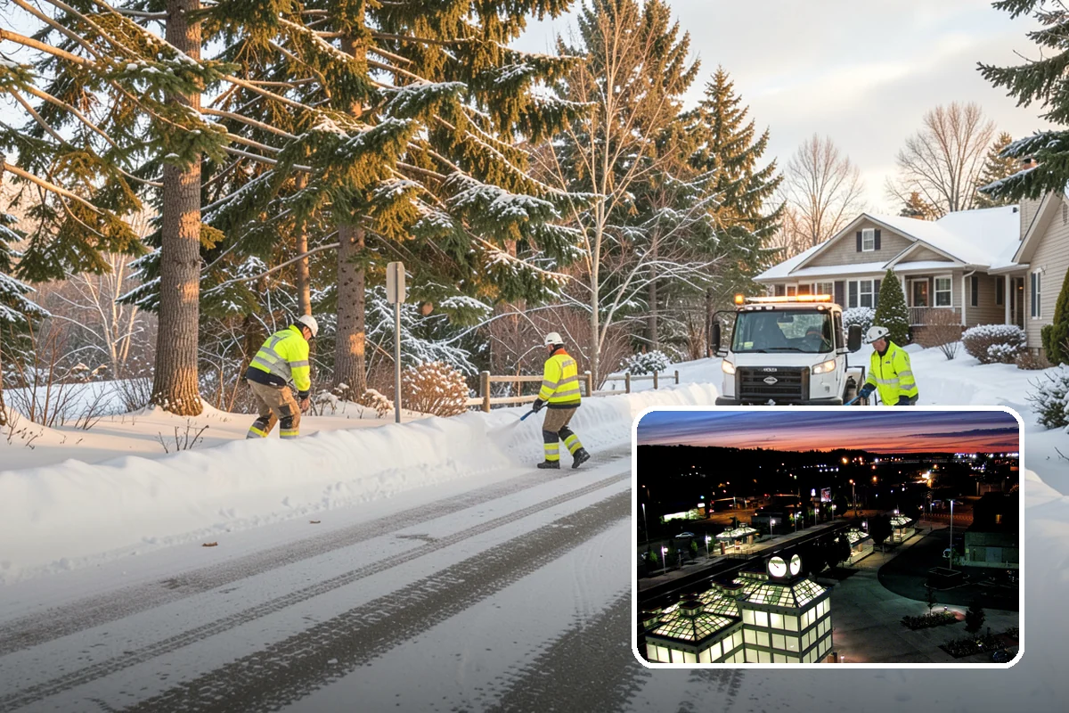 Bus Stop Clearing in Auburn, King County, WA - Gives transit riders a safe path to board