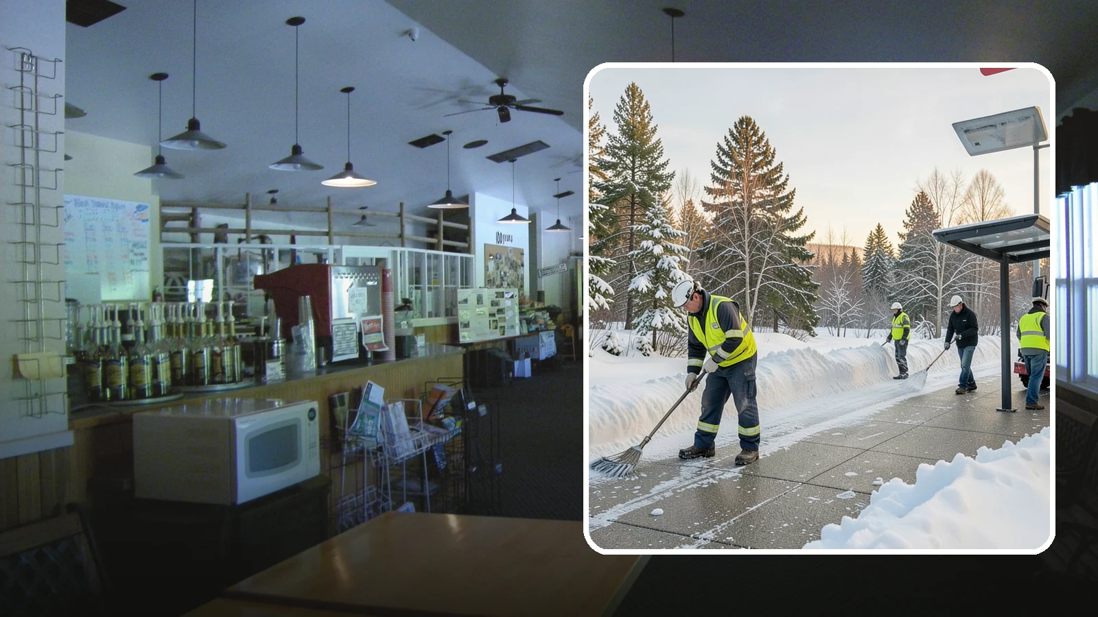 Bus Stop Clearing in Black Diamond, King County, WA - We clear bus stops, shelters, and boarding pads so transit riders board safely during Western Washington snow and ice.