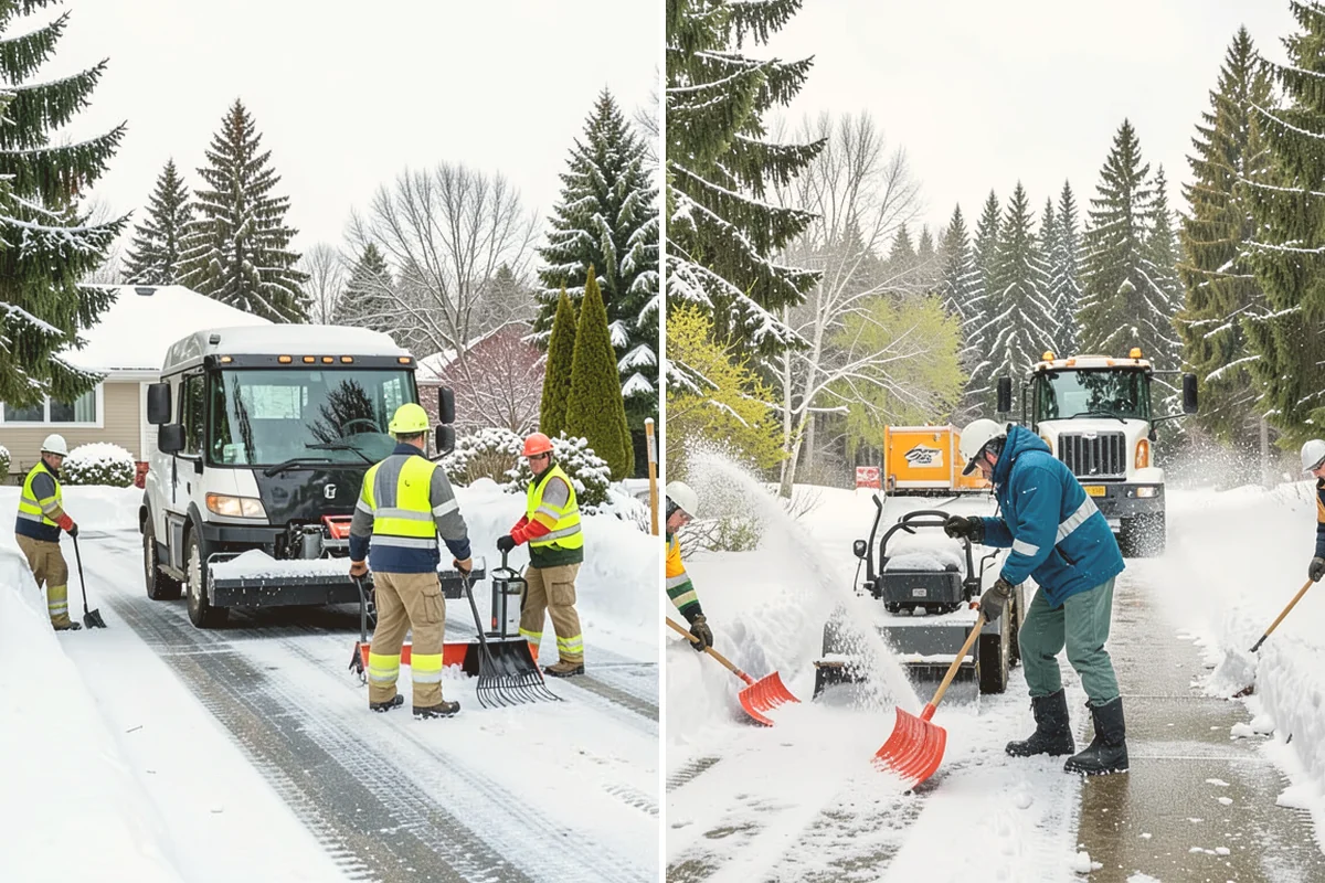 Bus Stop Clearing in Brier, Snohomish County, WA - Locate the shelter, boarding pad, and sidewalk tie-in