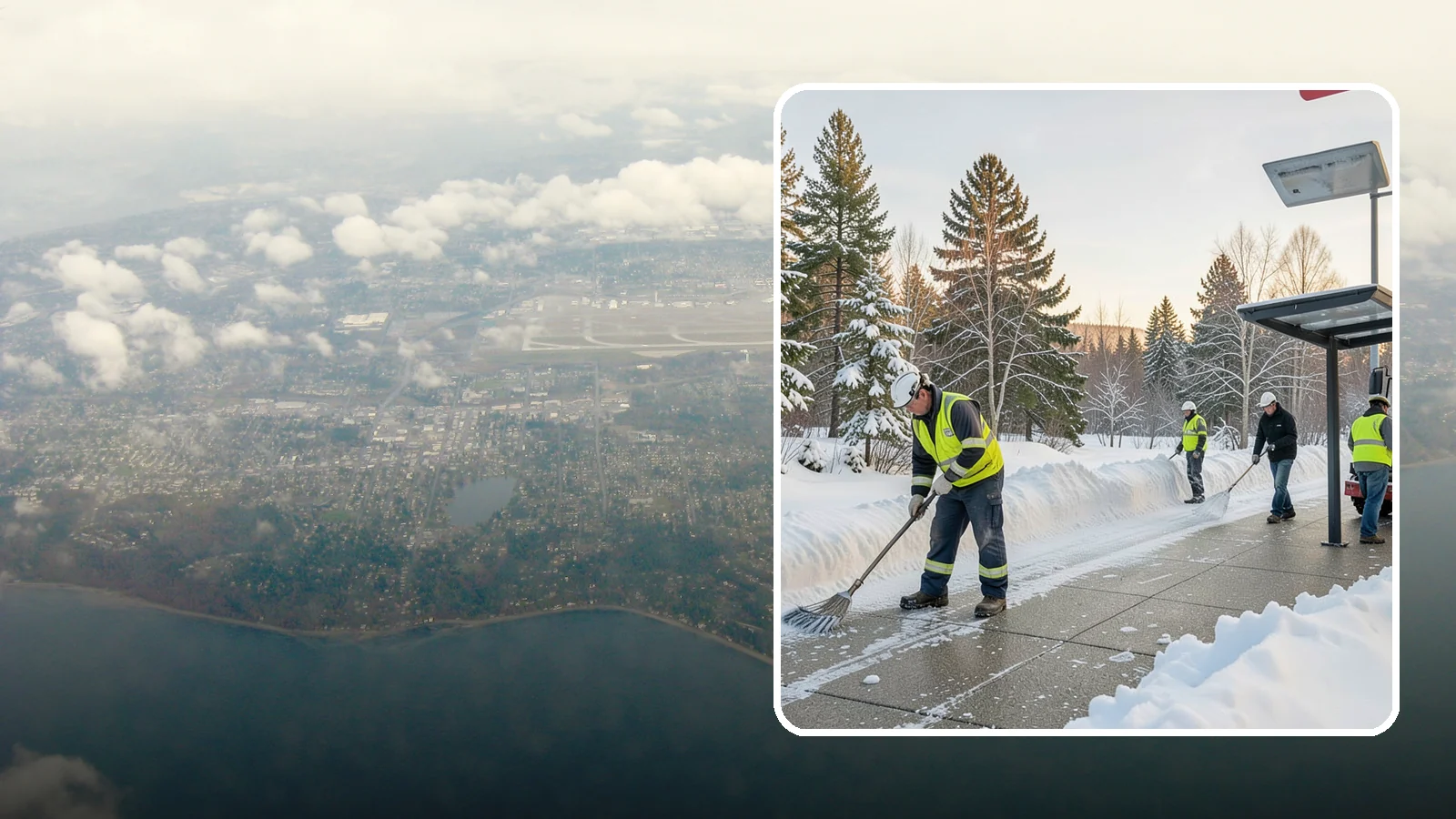 Bus Stop Clearing in Burien, King County, WA - We clear bus stops, shelters, and boarding pads so transit riders board safely during Western Washington snow and ice.