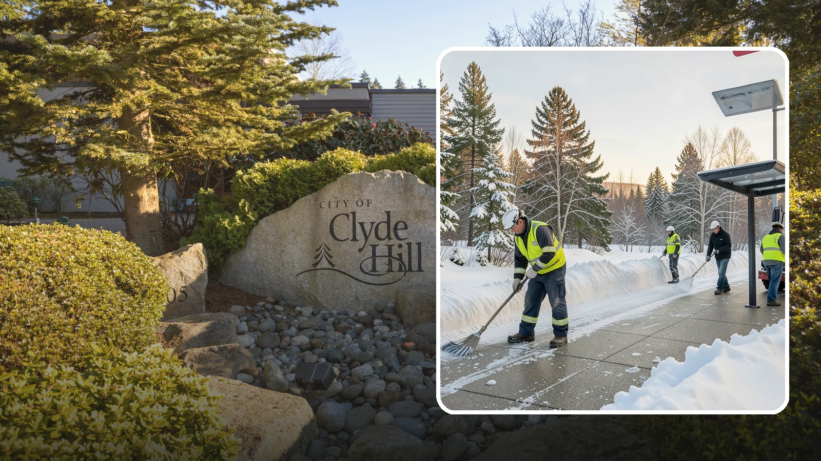 Bus Stop Clearing in Clyde Hill, King County, WA - We clear bus stops, shelters, and boarding pads so transit riders board safely during Western Washington snow and ice.