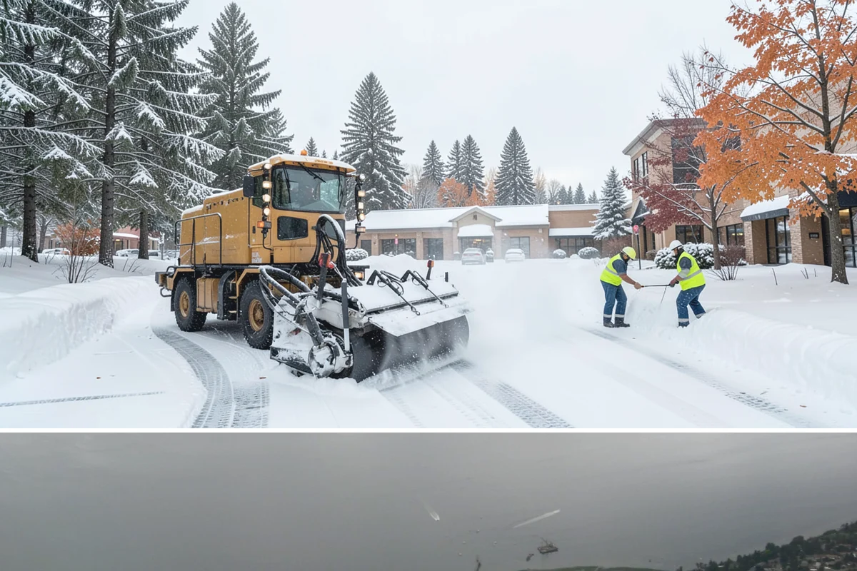 Bus Stop Clearing in Des Moines, King County, WA - Prioritized before morning commute hours after any overnight snowfall in our winter season.