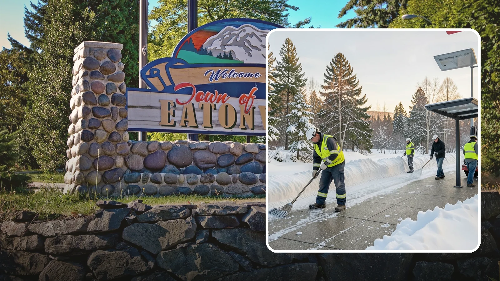 Bus Stop Clearing in Eatonville, Pierce County, WA - We clear bus stops, shelters, and boarding pads so transit riders board safely during Western Washington snow and ice.