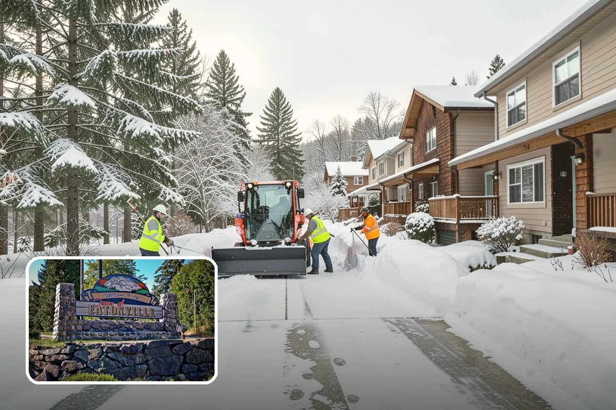 Bus Stop Clearing in Eatonville, Pierce County, WA - Gives transit riders a safe path to board