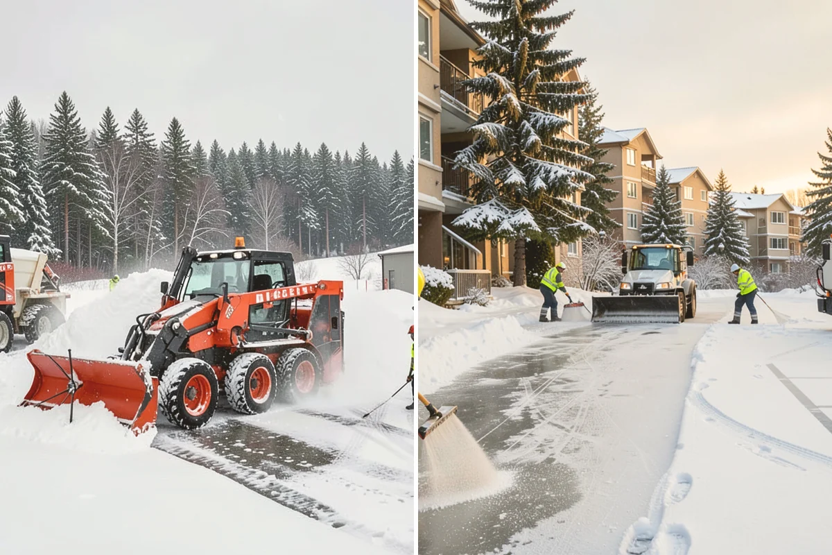 Bus Stop Clearing in Eatonville, Pierce County, WA - Locate the shelter, boarding pad, and sidewalk tie-in