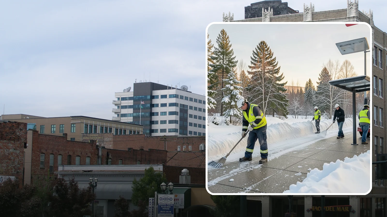 Bus Stop Clearing in Everett, Snohomish County, WA - We clear bus stops, shelters, and boarding pads so transit riders board safely during Western Washington snow and ice.