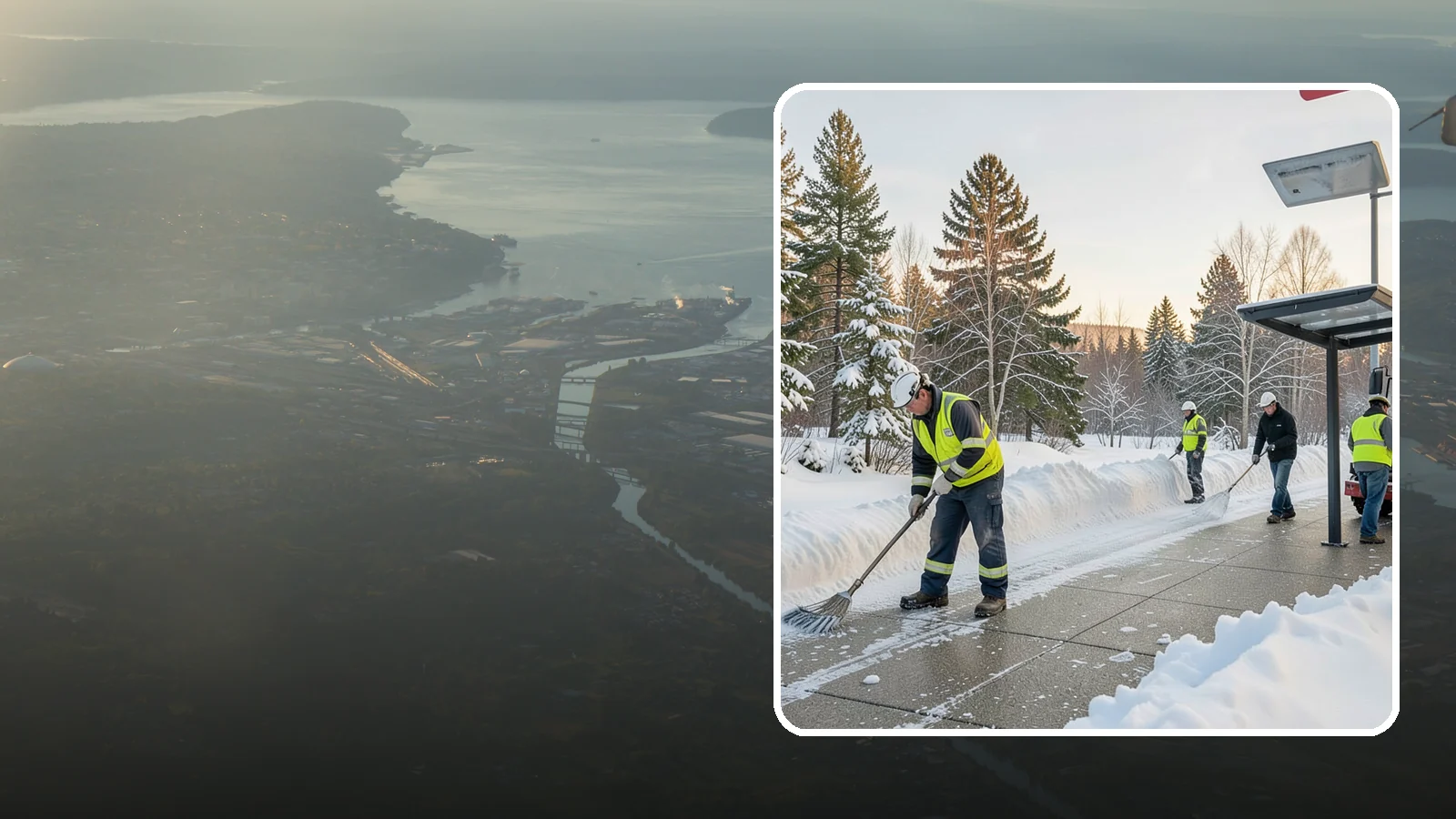 Bus Stop Clearing in Fife, Pierce County, WA - We clear bus stops, shelters, and boarding pads so transit riders board safely during Western Washington snow and ice.