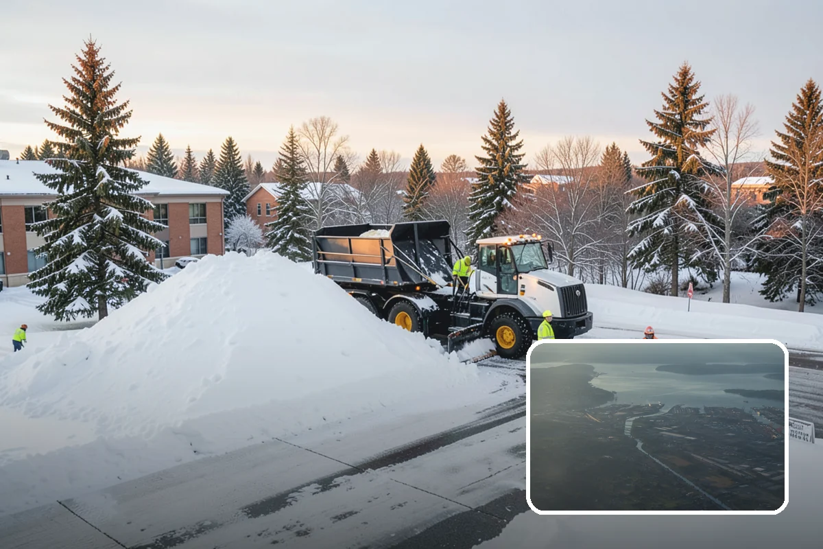 Bus Stop Clearing in Fife, Pierce County, WA - Gives transit riders a safe path to board