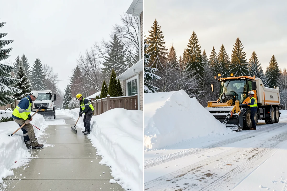 Bus Stop Clearing in Fircrest, Pierce County, WA - Locate the shelter, boarding pad, and sidewalk tie-in