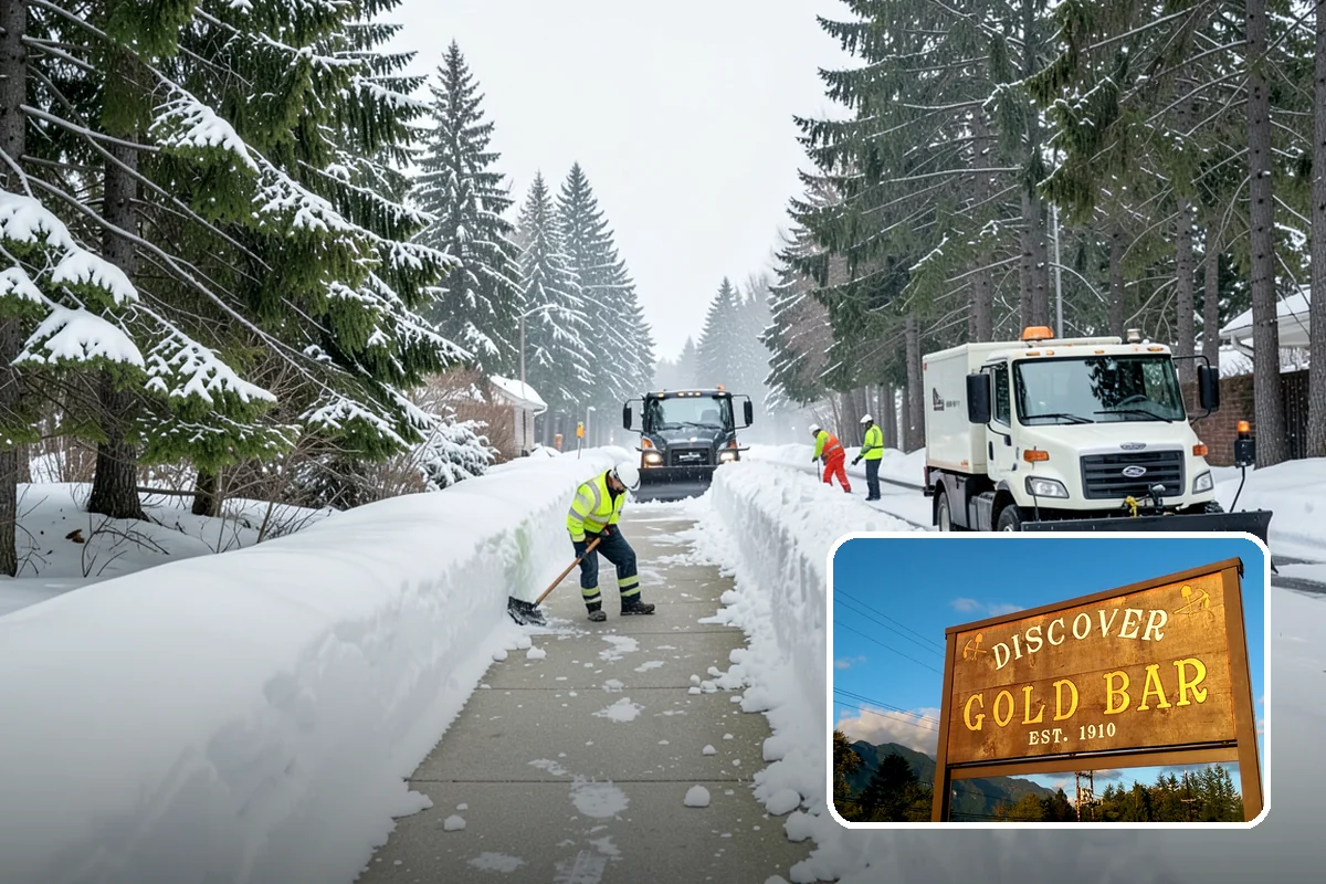 Bus Stop Clearing in Gold Bar, Snohomish County, WA - Gives transit riders a safe path to board