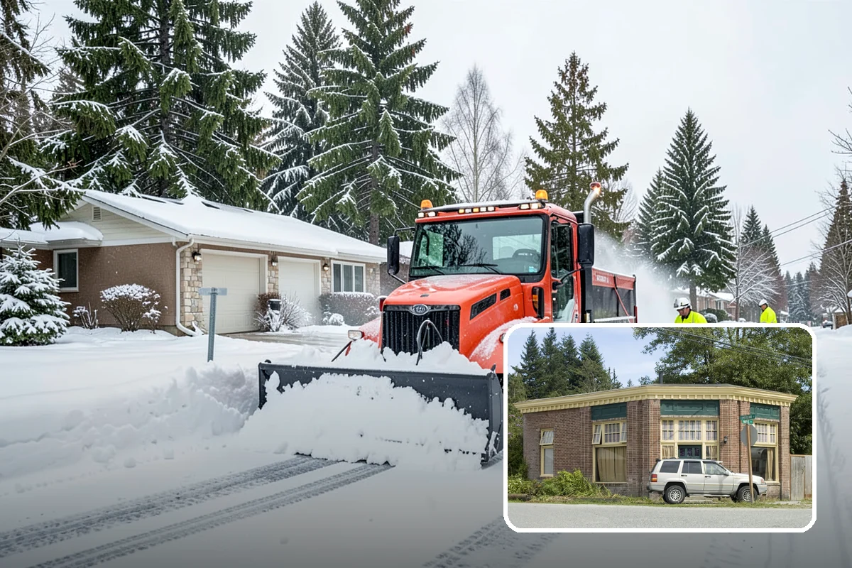 Bus Stop Clearing in Hamilton, Skagit County, WA - Gives transit riders a safe path to board