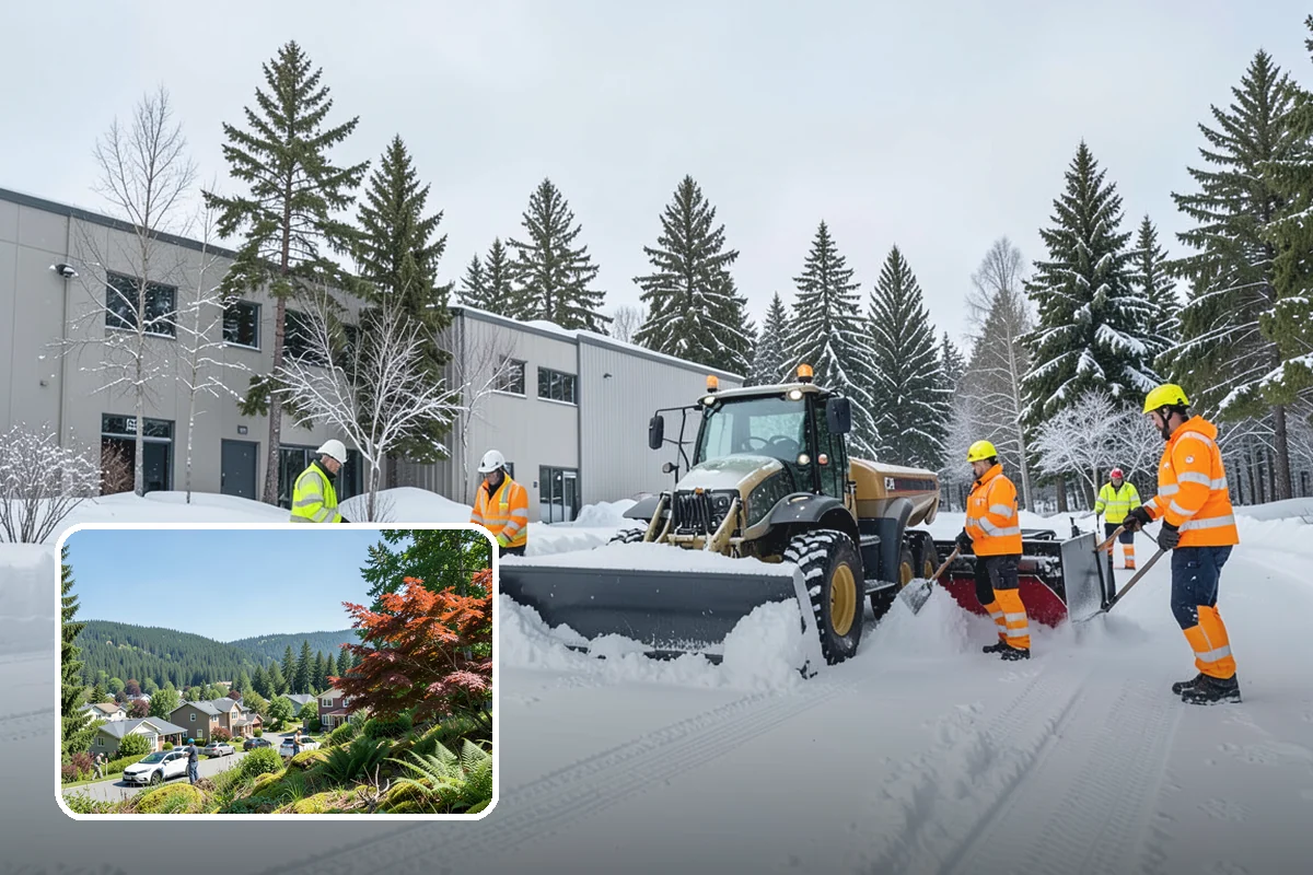 Bus Stop Clearing in Index, Snohomish County, WA - Gives transit riders a safe path to board