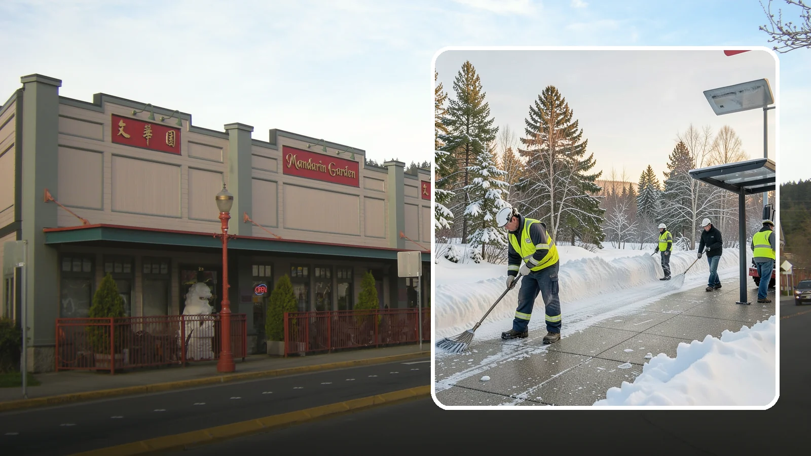 Bus Stop Clearing in Issaquah, King County, WA - We clear bus stops, shelters, and boarding pads so transit riders board safely during Western Washington snow and ice.