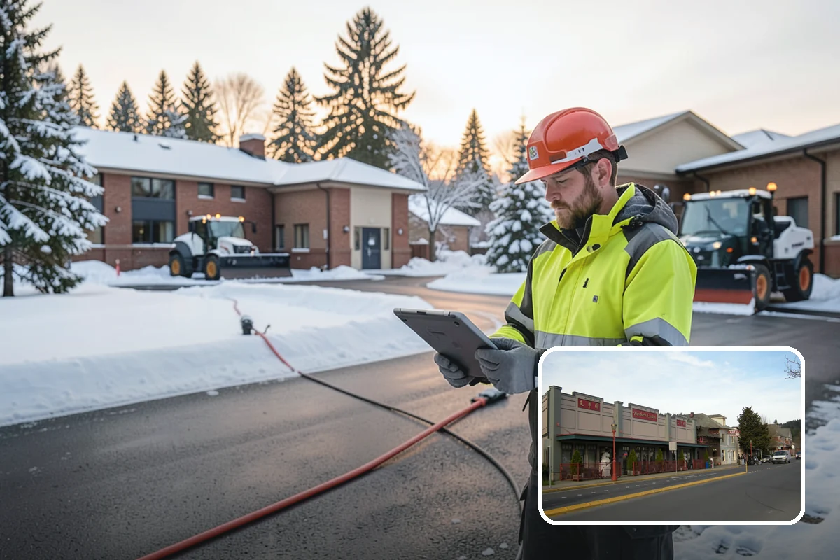 Bus Stop Clearing in Issaquah, King County, WA - Gives transit riders a safe path to board