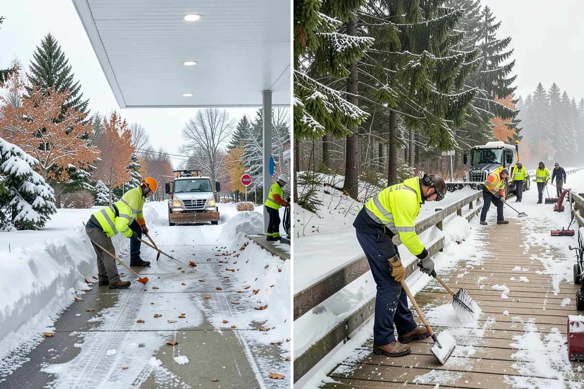 Bus Stop Clearing in Maple Valley, King County, WA - Locate the shelter, boarding pad, and sidewalk tie-in