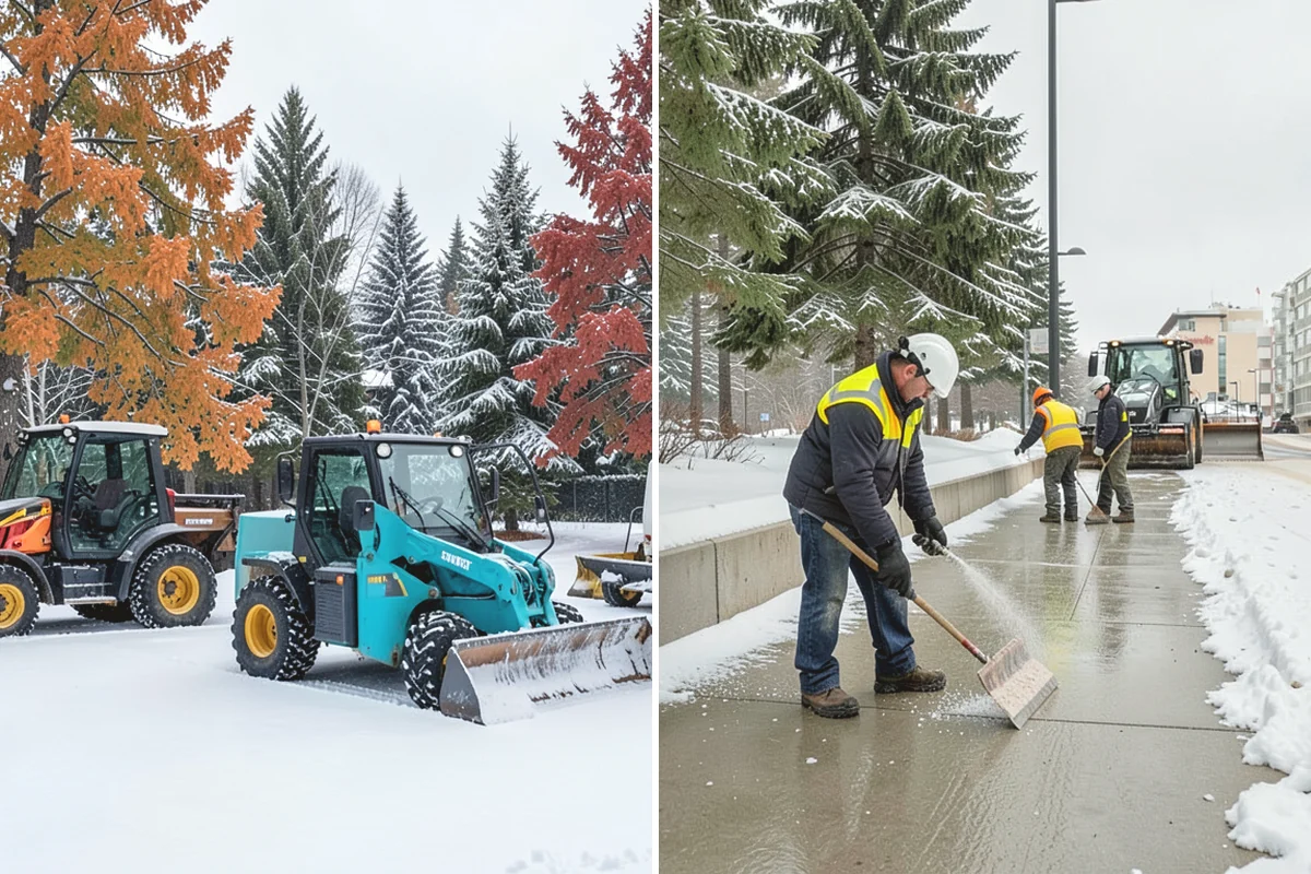 Bus Stop Clearing in Mill Creek, Snohomish County, WA - Locate the shelter, boarding pad, and sidewalk tie-in