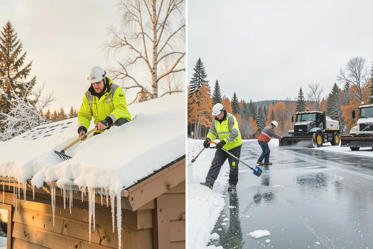 Bus Stop Clearing in Mount Vernon, Skagit County, WA - Locate the shelter, boarding pad, and sidewalk tie-in