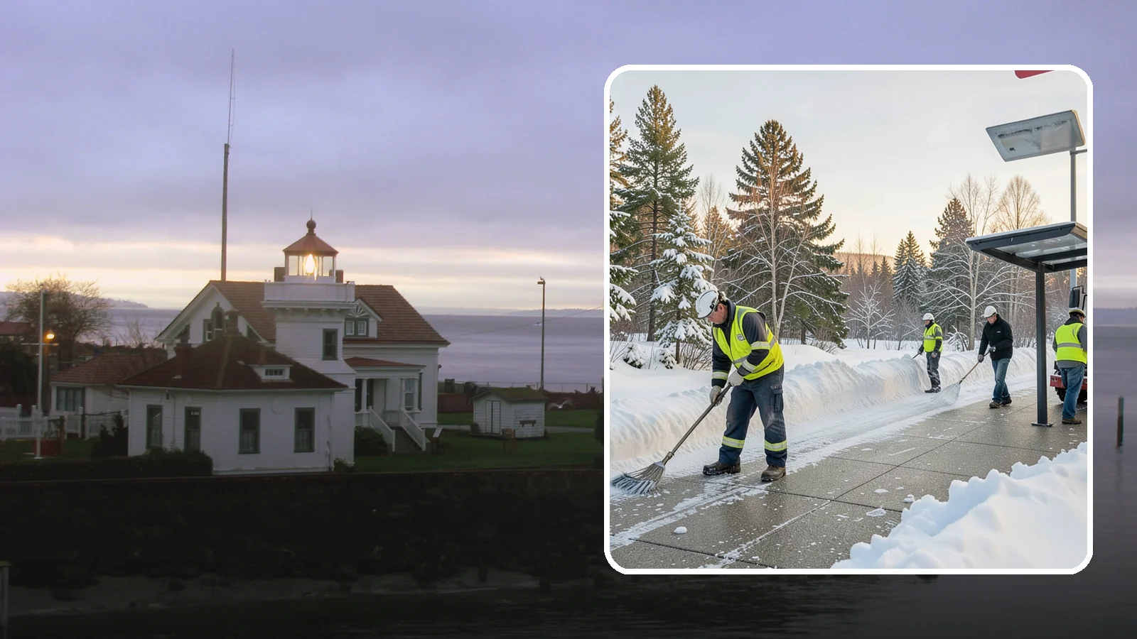 Bus Stop Clearing in Mukilteo, Snohomish County, WA - We clear bus stops, shelters, and boarding pads so transit riders board safely during Western Washington snow and ice.
