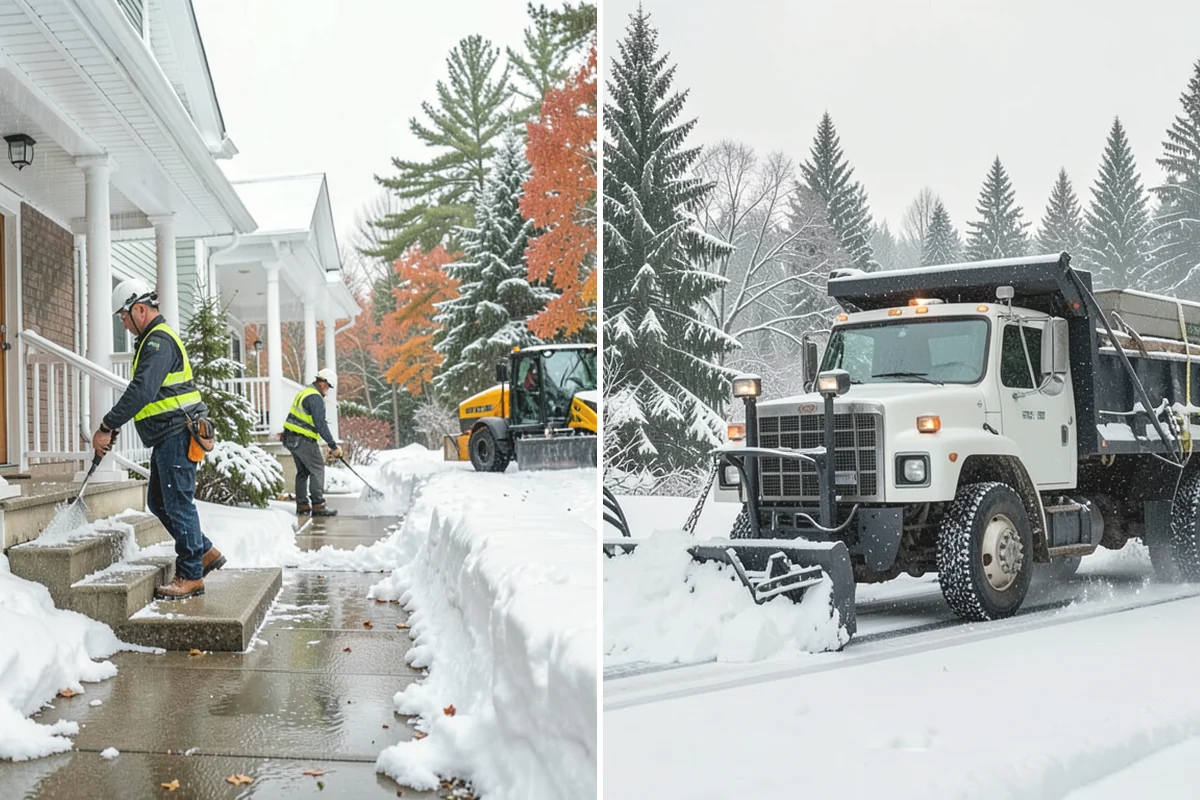 Bus Stop Clearing in North Bend, King County, WA - Locate the shelter, boarding pad, and sidewalk tie-in
