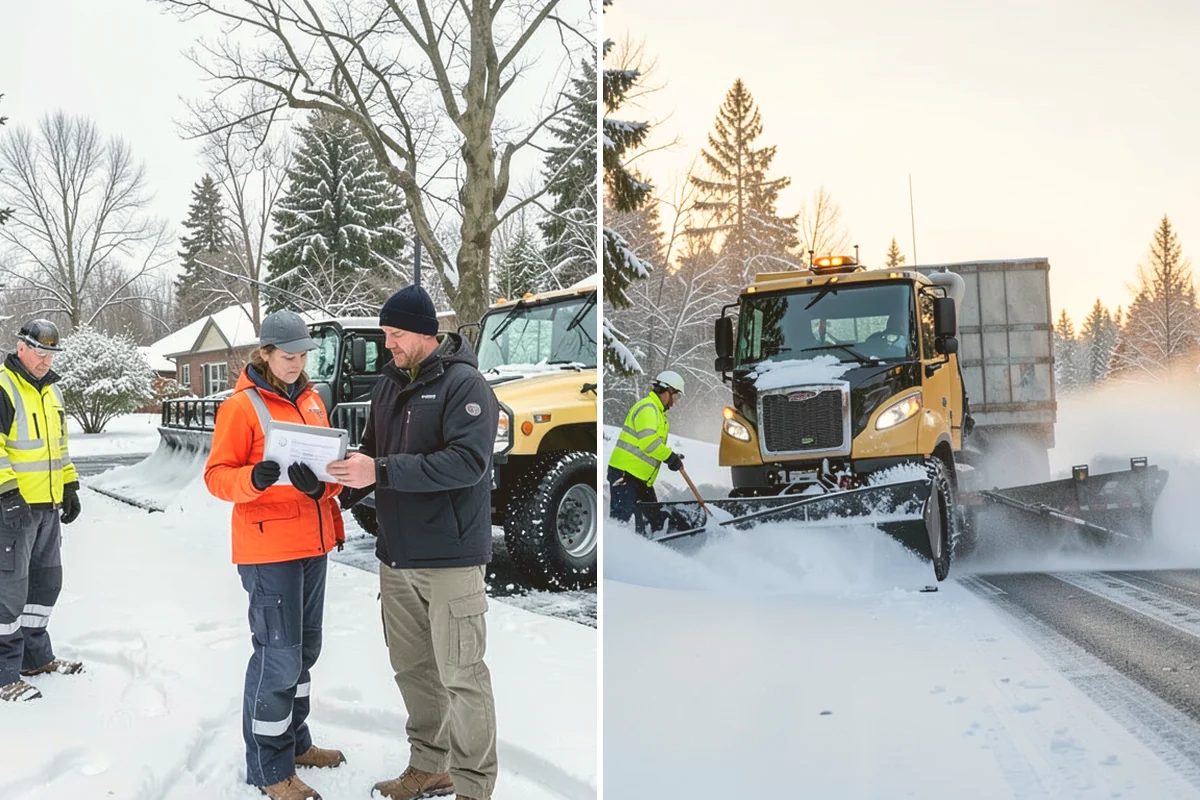Bus Stop Clearing in Orting, Pierce County, WA - Locate the shelter, boarding pad, and sidewalk tie-in