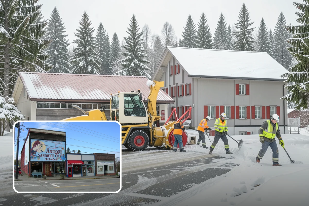 Bus Stop Clearing in Ruston, Pierce County, WA - Gives transit riders a safe path to board