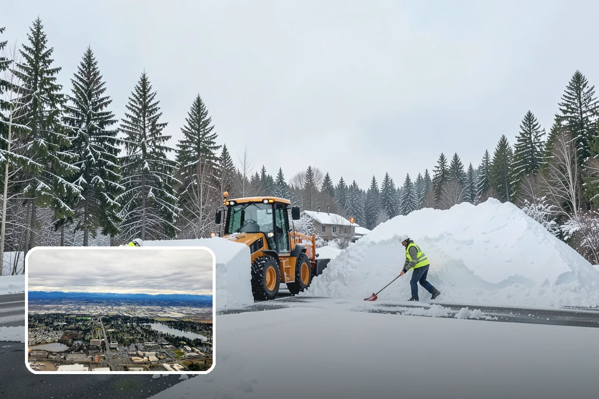 Bus Stop Clearing in SeaTac, King County, WA - Gives transit riders a safe path to board