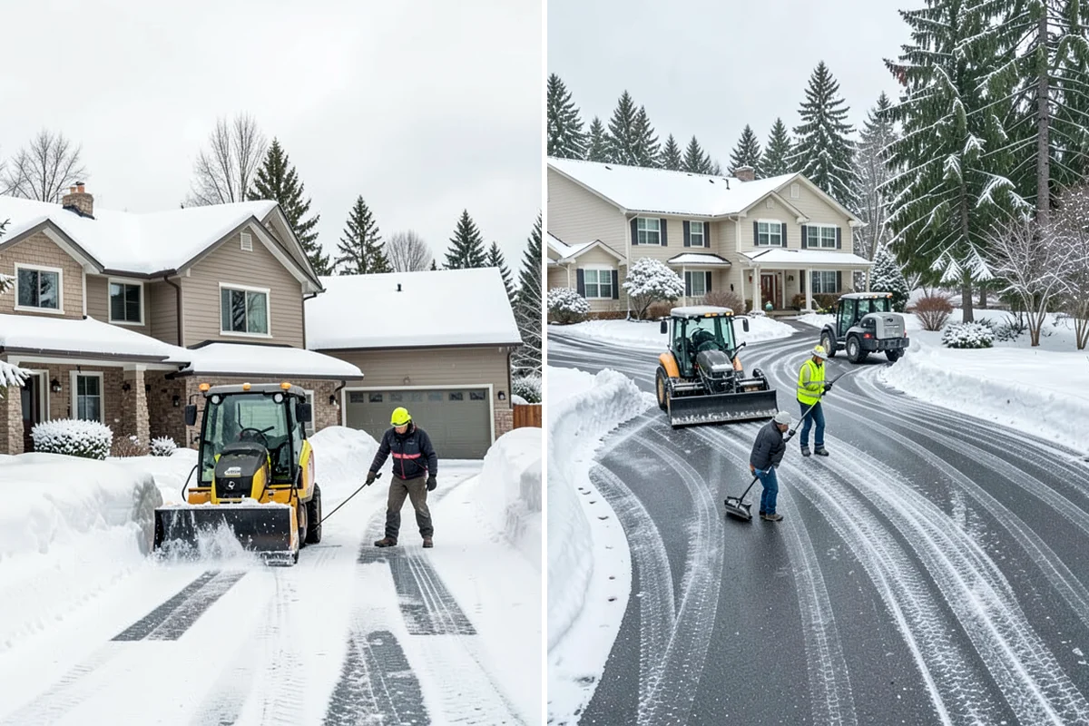 Bus Stop Clearing in SeaTac, King County, WA - Locate the shelter, boarding pad, and sidewalk tie-in