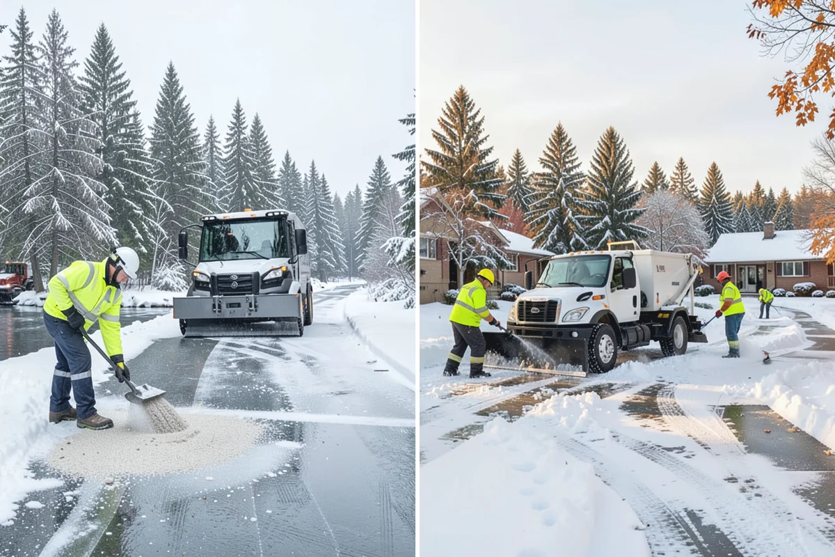 Bus Stop Clearing in Skykomish, King County, WA - Locate the shelter, boarding pad, and sidewalk tie-in