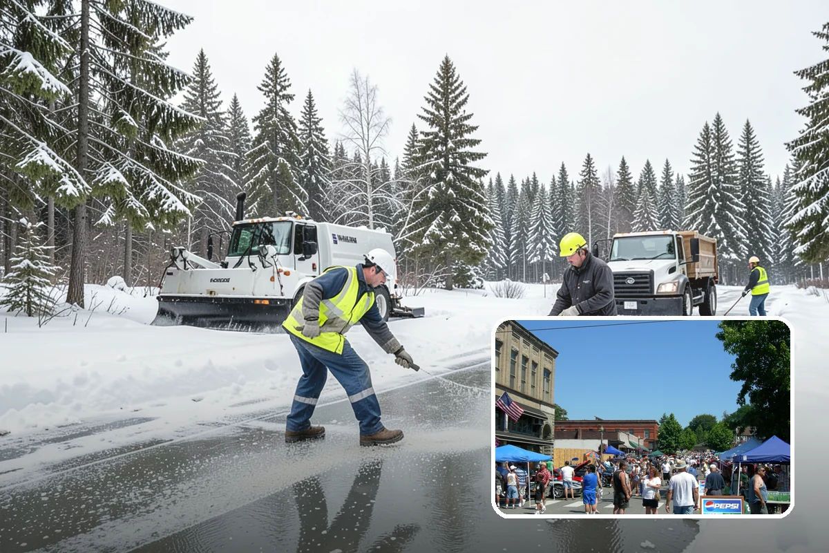 Bus Stop Clearing in Snohomish, Snohomish County, WA - Gives transit riders a safe path to board