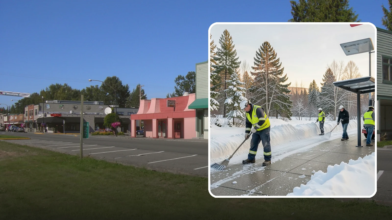 Bus Stop Clearing in Snoqualmie, King County, WA - We clear bus stops, shelters, and boarding pads so transit riders board safely during Western Washington snow and ice.