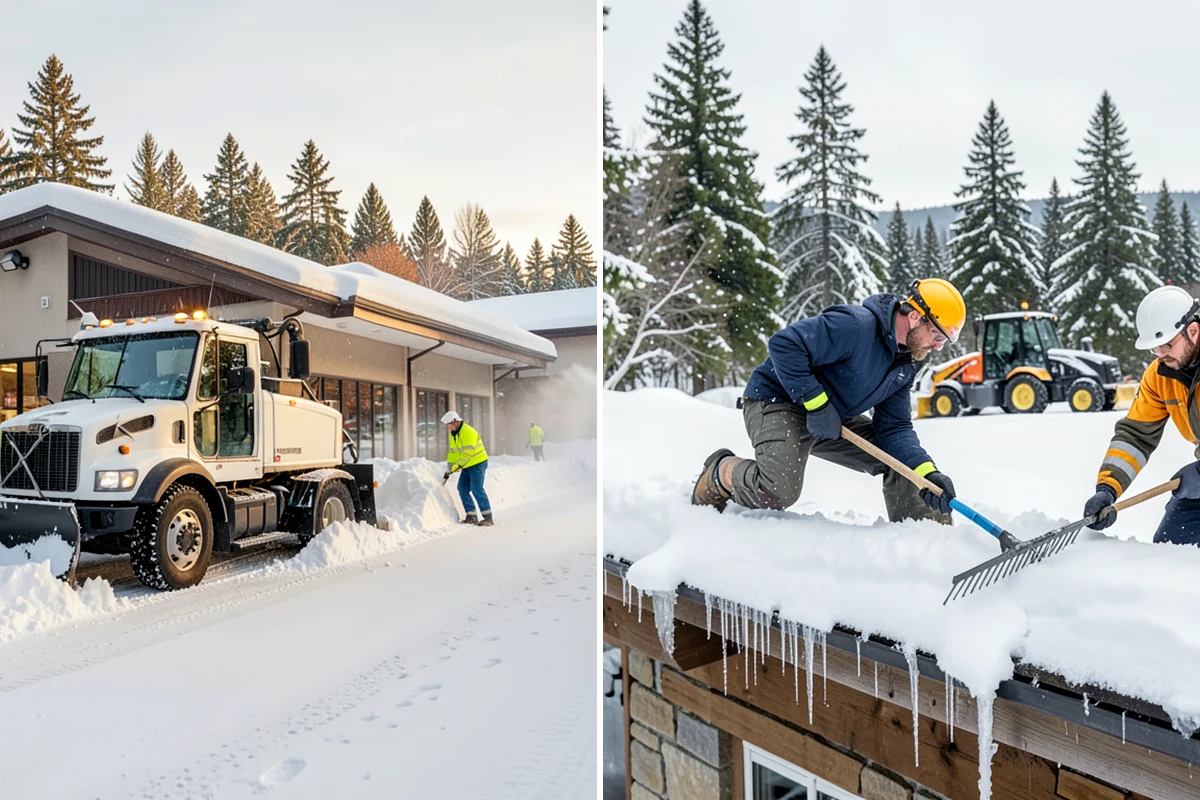 Bus Stop Clearing in Snoqualmie, King County, WA - Locate the shelter, boarding pad, and sidewalk tie-in