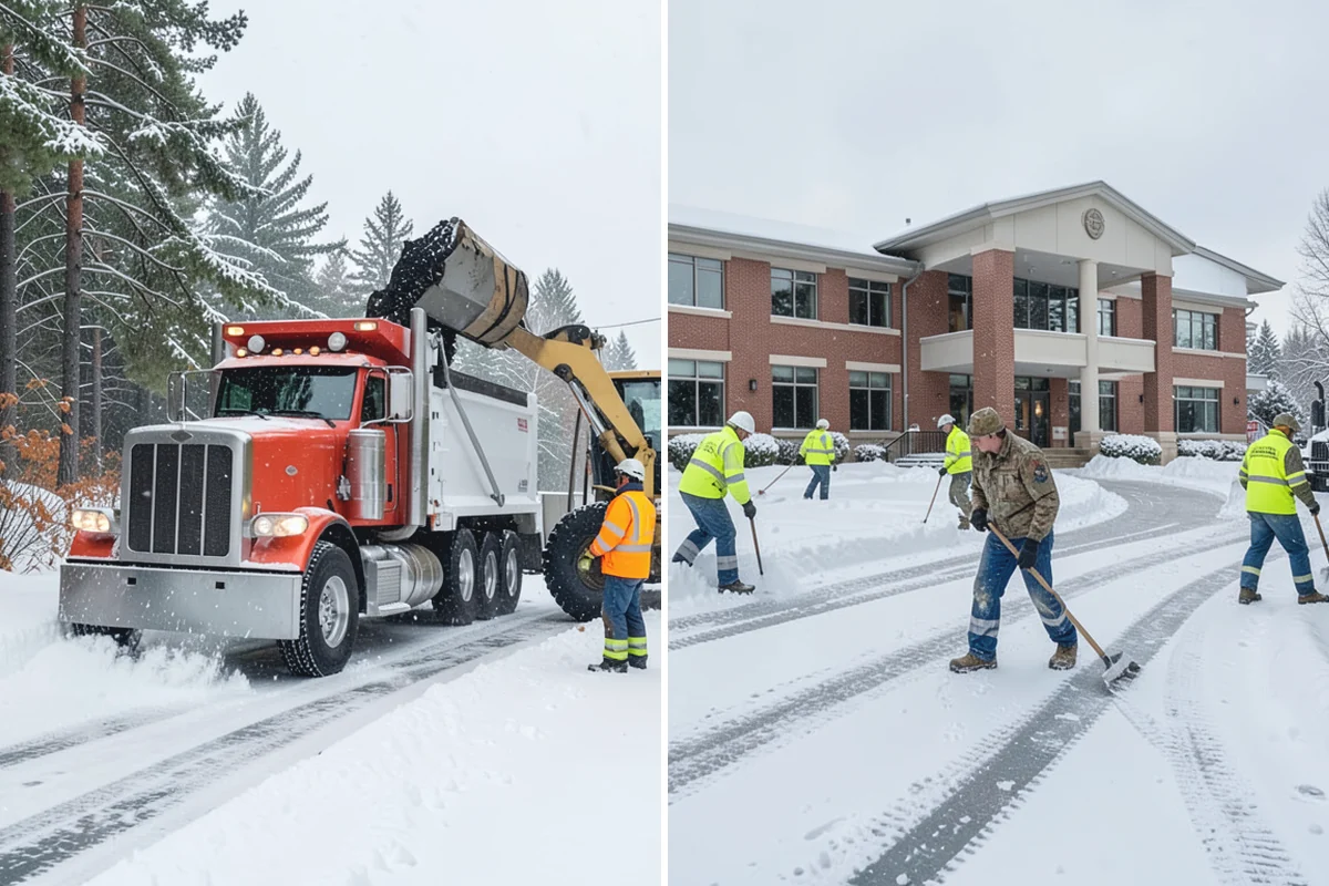 Bus Stop Clearing in South Prairie, Pierce County, WA - Locate the shelter, boarding pad, and sidewalk tie-in