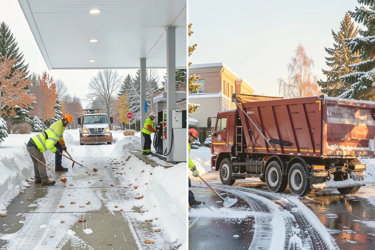Bus Stop Clearing in Stanwood, Snohomish County, WA - Locate the shelter, boarding pad, and sidewalk tie-in
