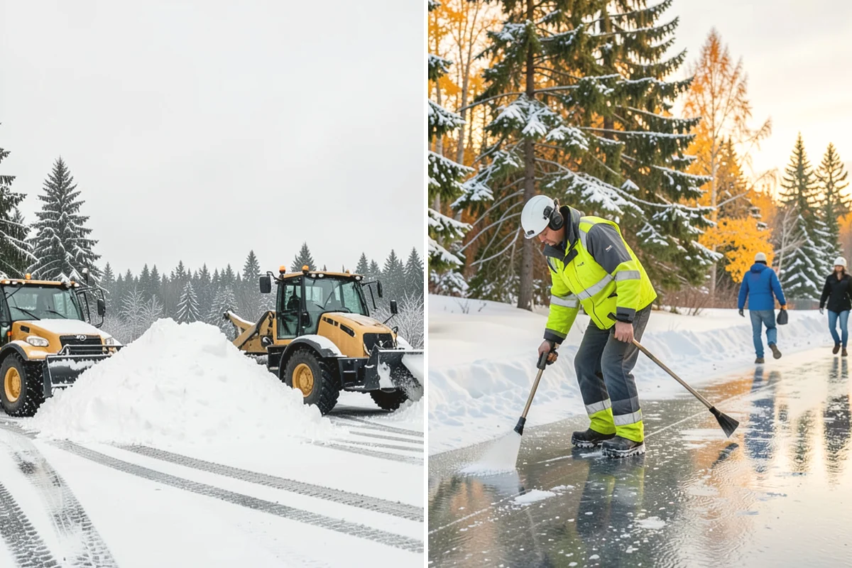 Bus Stop Clearing in Tukwila, King County, WA - Locate the shelter, boarding pad, and sidewalk tie-in