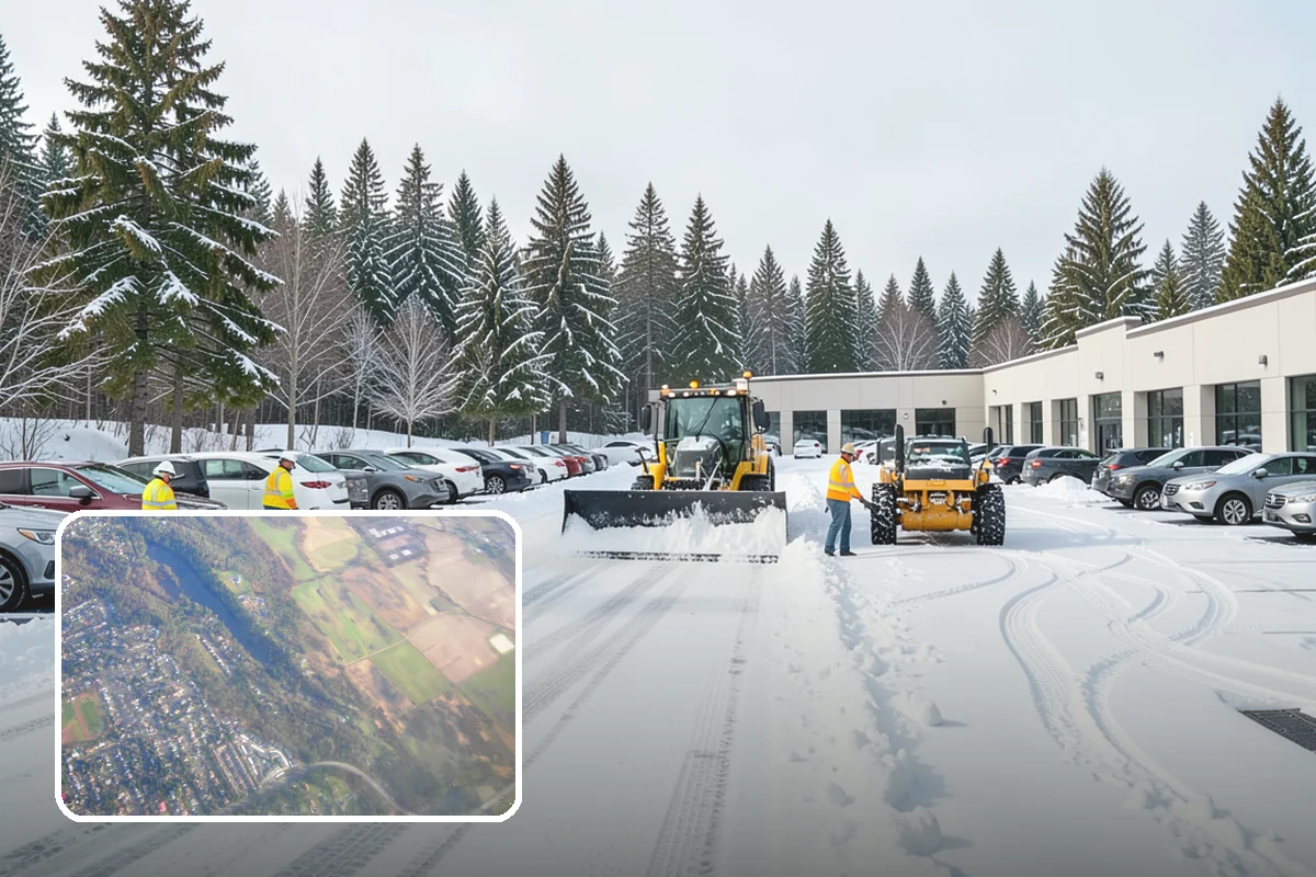 Business Entrance Clearing in Algona, King County, WA - Safe, welcoming doorways for staff and customers