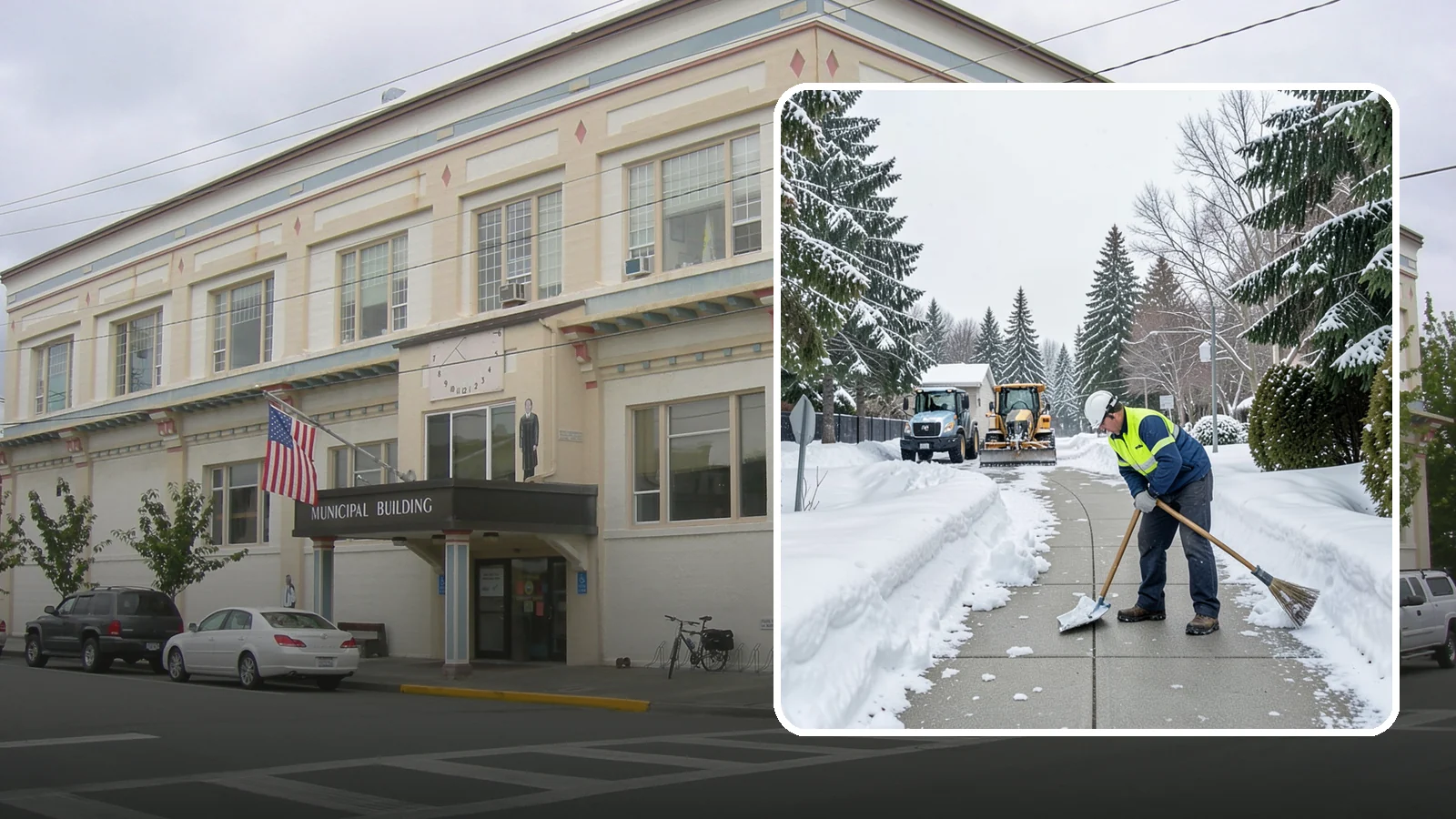 Business Entrance Clearing in Anacortes, Skagit County, WA - Keep your business's front doors, entry walks, and thresholds safe and welcoming through every Western Washington ice event.