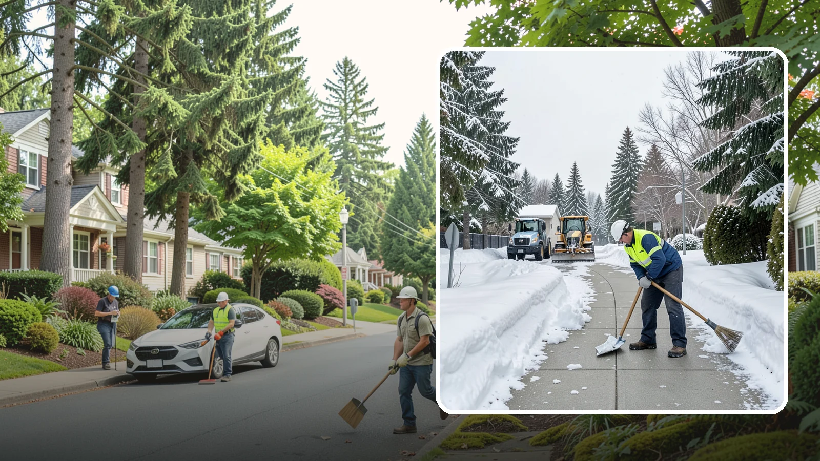 Business Entrance Clearing in Beaux Arts Village, King County, WA - Keep your business's front doors, entry walks, and thresholds safe and welcoming through every Western Washington ice event.
