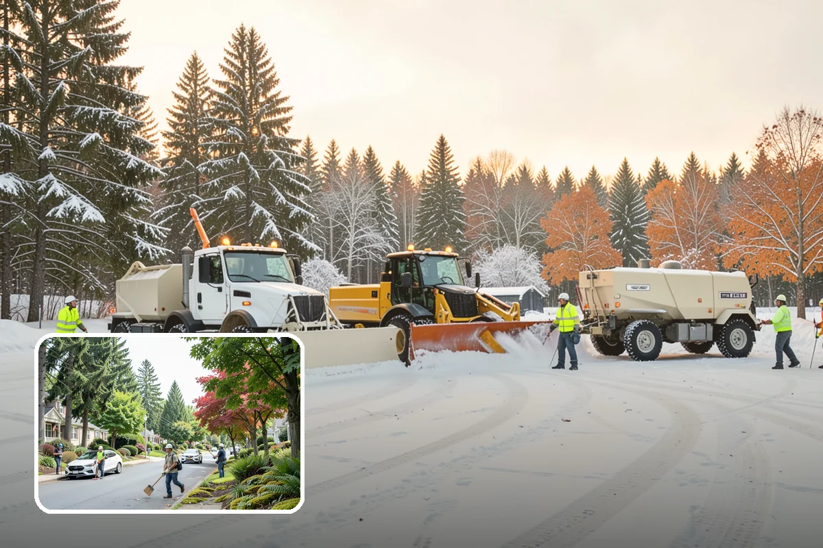 Business Entrance Clearing in Beaux Arts Village, King County, WA - Safe, welcoming doorways for staff and customers