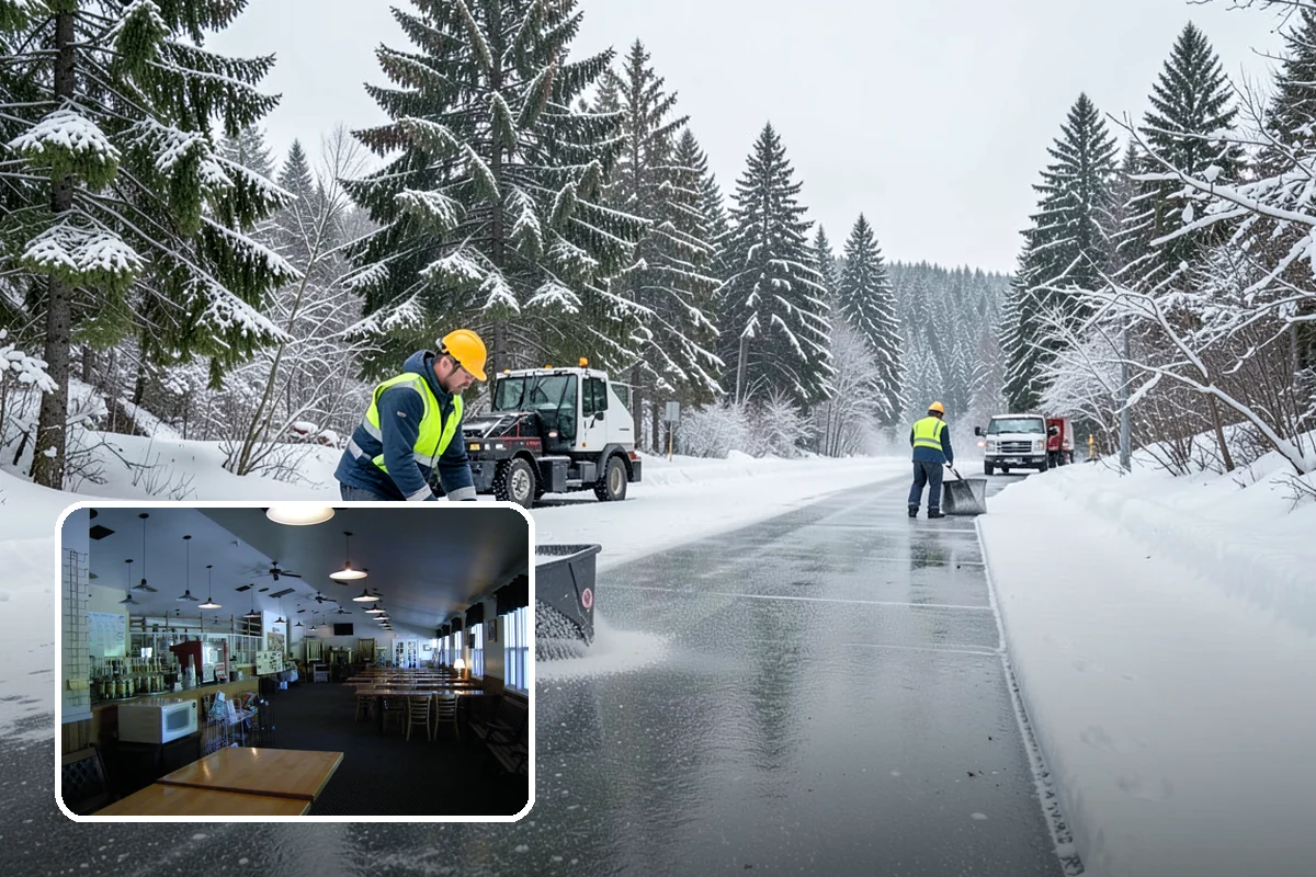 Business Entrance Clearing in Black Diamond, King County, WA - Safe, welcoming doorways for staff and customers