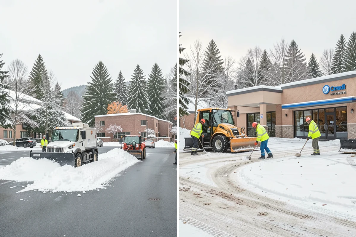 Business Entrance Clearing in Black Diamond, King County, WA - Identify all customer and staff entry points