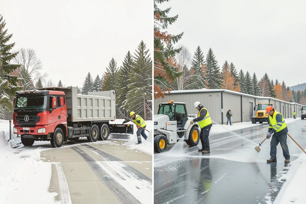 Business Entrance Clearing in Brier, Snohomish County, WA - Identify all customer and staff entry points