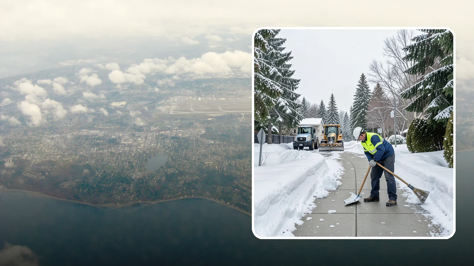 Business Entrance Clearing in Burien, King County, WA - Keep your business's front doors, entry walks, and thresholds safe and welcoming through every Western Washington ice event.