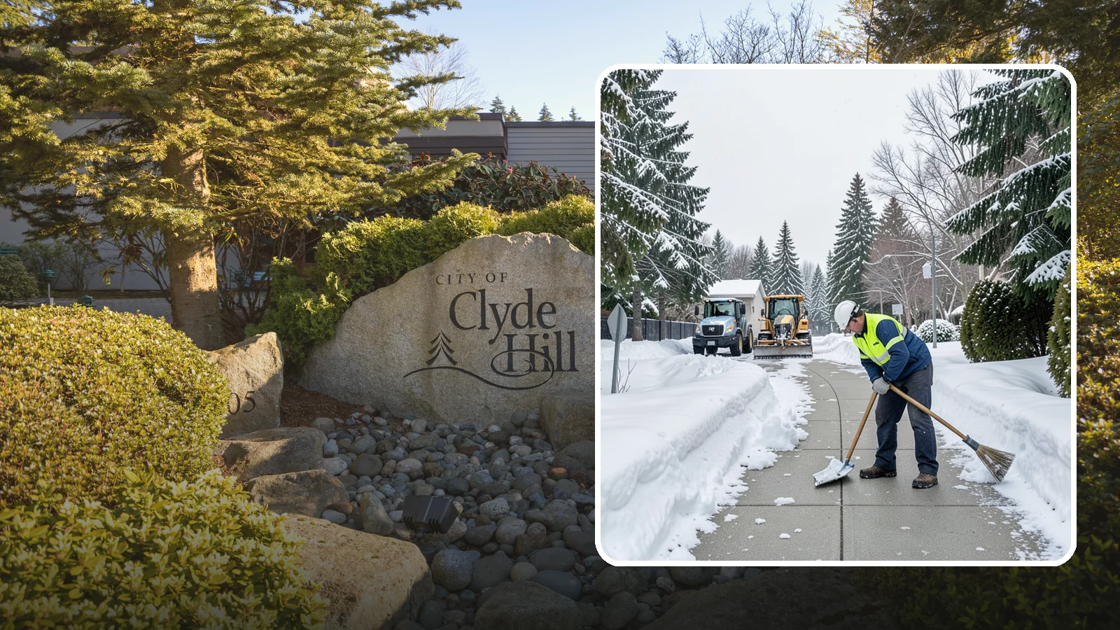Business Entrance Clearing in Clyde Hill, King County, WA - Keep your business's front doors, entry walks, and thresholds safe and welcoming through every Western Washington ice event.